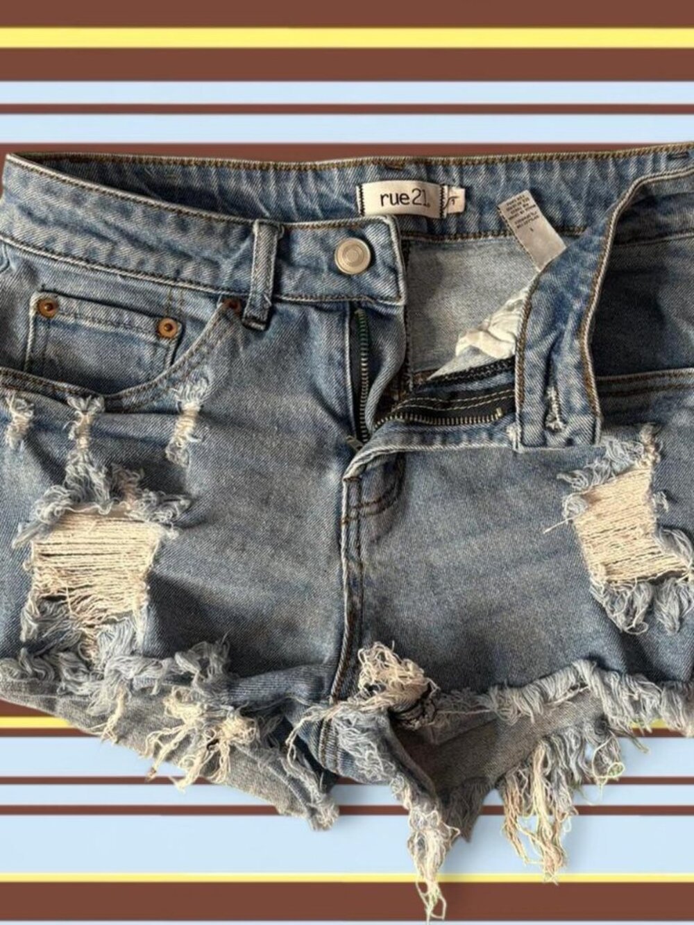 Rue 21 Distressed Shorts